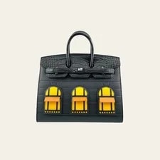 Hermès — Hermès Birkin Sellier 20 Faubourg By Night Madame So Hardware — Handbag — resale