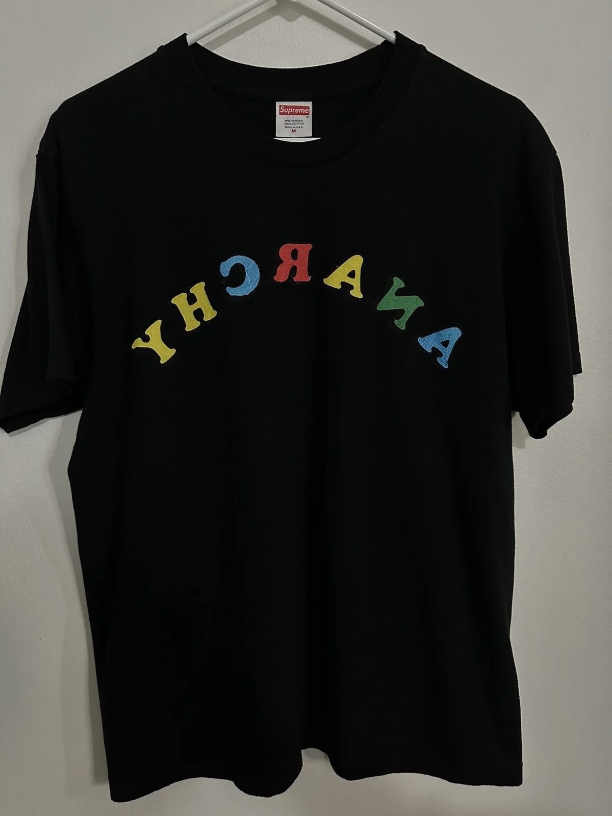 Supreme — Supreme Jamie Reid Anarchy Tee — streetwear — resale