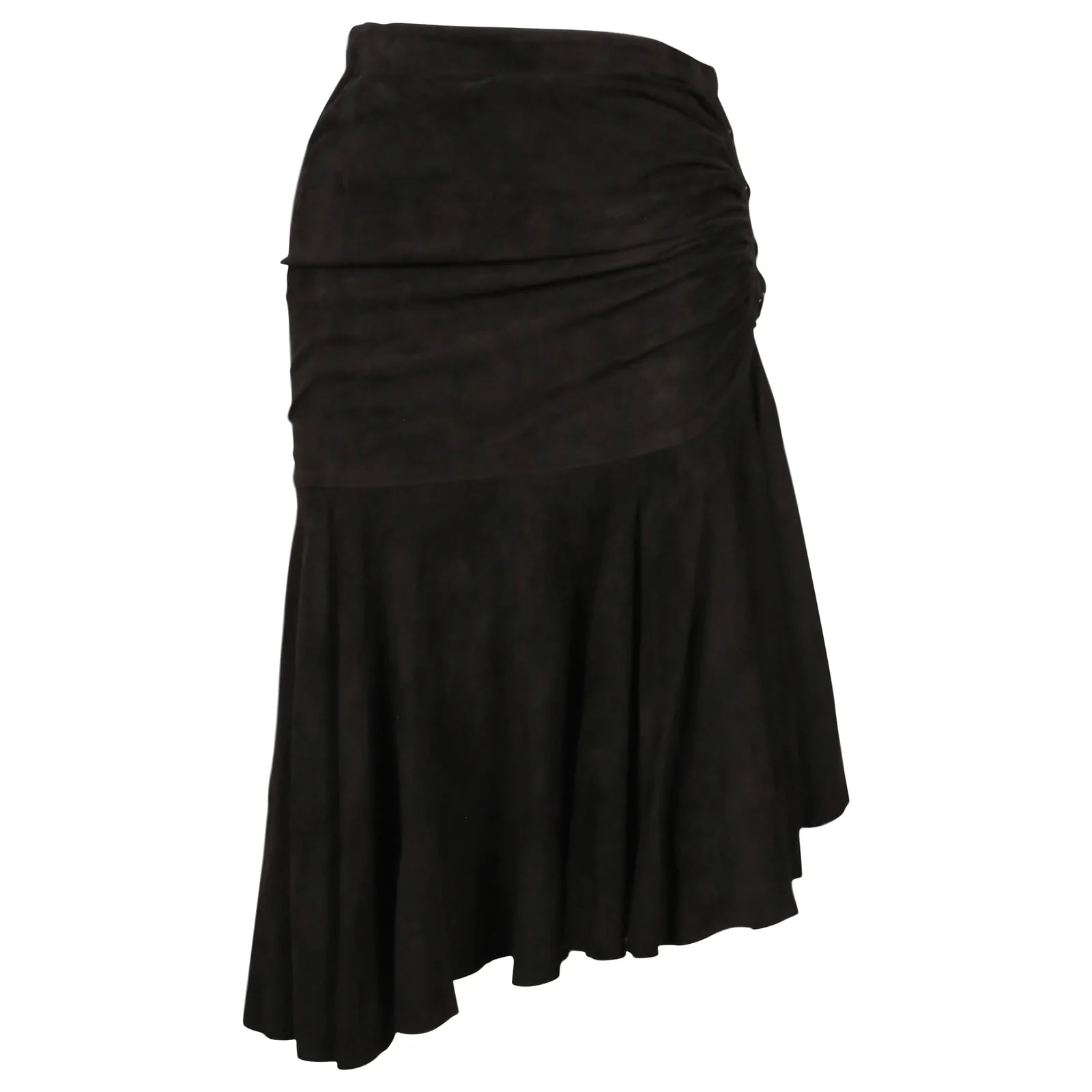 Azzedine Alaia — 1983 Azzedine Alaia Skirt With Ruching — Clothing — resale