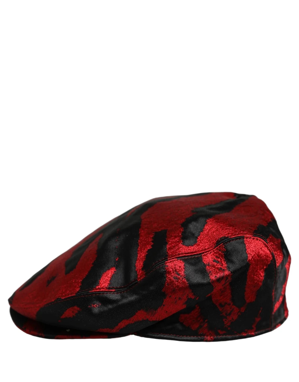 Dolce & Gabbana — Dolce & Gabbana Stripe Cotton Newsboy Capello Hat — Accessory — resale