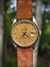 Tudor — 💥Tudor Prince Date Day 76213 Champaign Gold Tone Linen Dial 36mm 👀 — Watch — resale