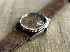 💥Tudor Prince Date Day 76213 Champaign Gold Tone Linen Dial 36mm 👀 3