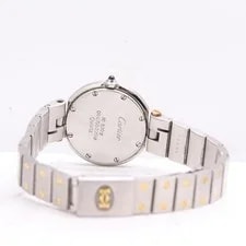 Cartier Santos Vendôme SM 0.750.2.20 White #VWM3432 3