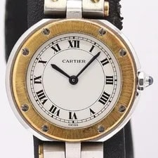 Cartier Santos Vendôme SM 0.750.2.20 White #VWM3432 4