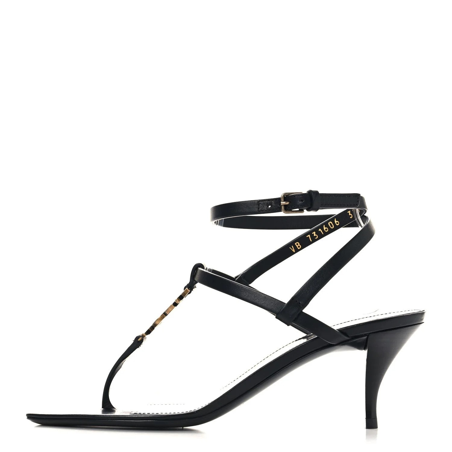Saint Laurent — Cassandra 60 37.5 — Designer Shoe — resale