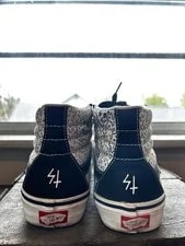 Sketchy Tank X Vans Sk8-Hi Pro- Reflective Skull Limited Edition ’S 4