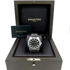 Audemars Piguet 15510ST Royal Oak With Green Dial 2
