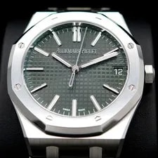 Audemars Piguet 15510ST Royal Oak With Green Dial 3