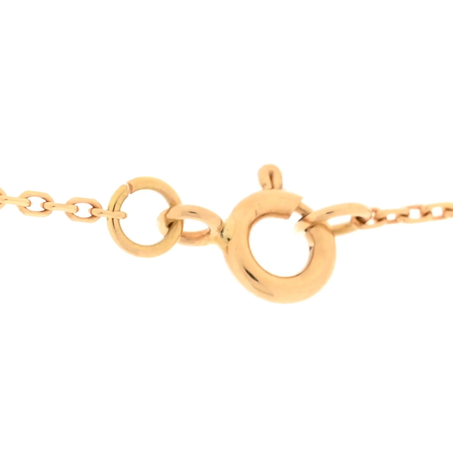 18K Yellow Gold Color Blossom Star 4