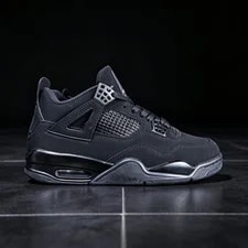 Jordan 4 Retro " Cat" Mid Top Basketball Shoes US Size 3