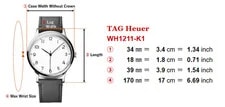TAG Heuer SEL WH1211-K1 34mm White Dial Silver Quartz 3