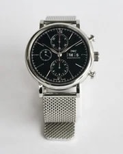 IWC IW391030 Portofino Automatic Chronograph, 42mm, Black Dial 3