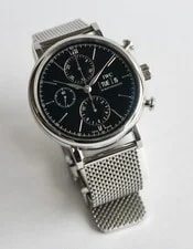 IWC IW391030 Portofino Automatic Chronograph, 42mm, Black Dial 4