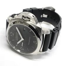 Panerai Luminor Marina 1950 3 Days PAM00312 Black SS Rubber Automatic S Watc 4