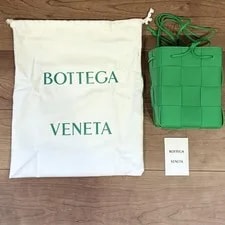 Bottega Veneta — Bottega Veneta Small Cassette Parakeet Pouch New — Handbag — resale
