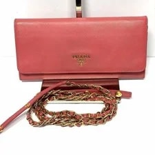Prada — Prada Chain Wallet 1M1290 From Japan — Handbag — resale