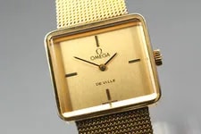 [Near +] 1972 Omega de Ville Cal.625 Hand Winding Gold 4