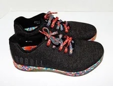 Nobull SuperFabric Outwork Black Tropical Trainer Shoes Sneakers M 10.5 W 12 3