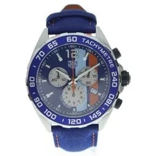 Tag Heuer — TAG Heuer CAZ101N.FC8243 Gulf Special Edition Formula 1 Chronograph Blue Dial SS — Watch — resale