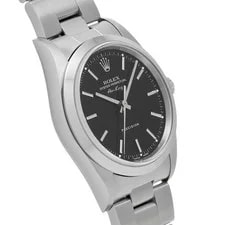 Rolex Air-King 14000 34mm Stainless Steel Black #WW2064 3