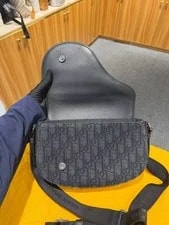 Dior Saddle Messenger Trim Wide Strap Auth 2