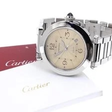 Cartier — Cartier Pasha de WSPA0033 41mm SS Gold Dial Automatic #C2416 — Watch — resale