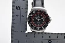 [EXC+5] Tag Heuer Formula 1 WA1414 Black Qz 28mm From Japan 3