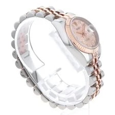 Rolex Datejust 10P Diamond 179171G Pink Carving Computer Random Number Secon... 3