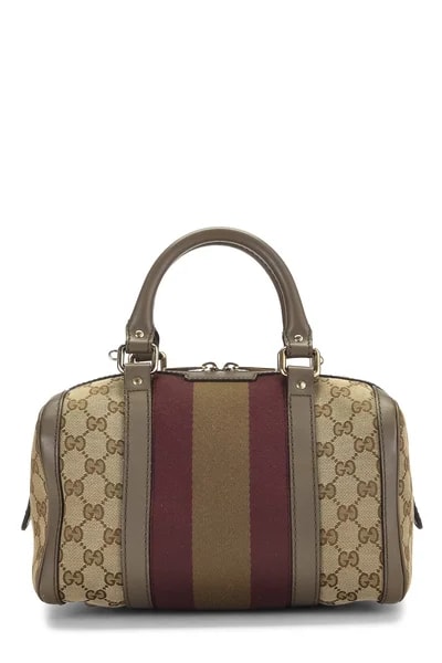 Gucci — Original Web Boston Small — Handbag — resale