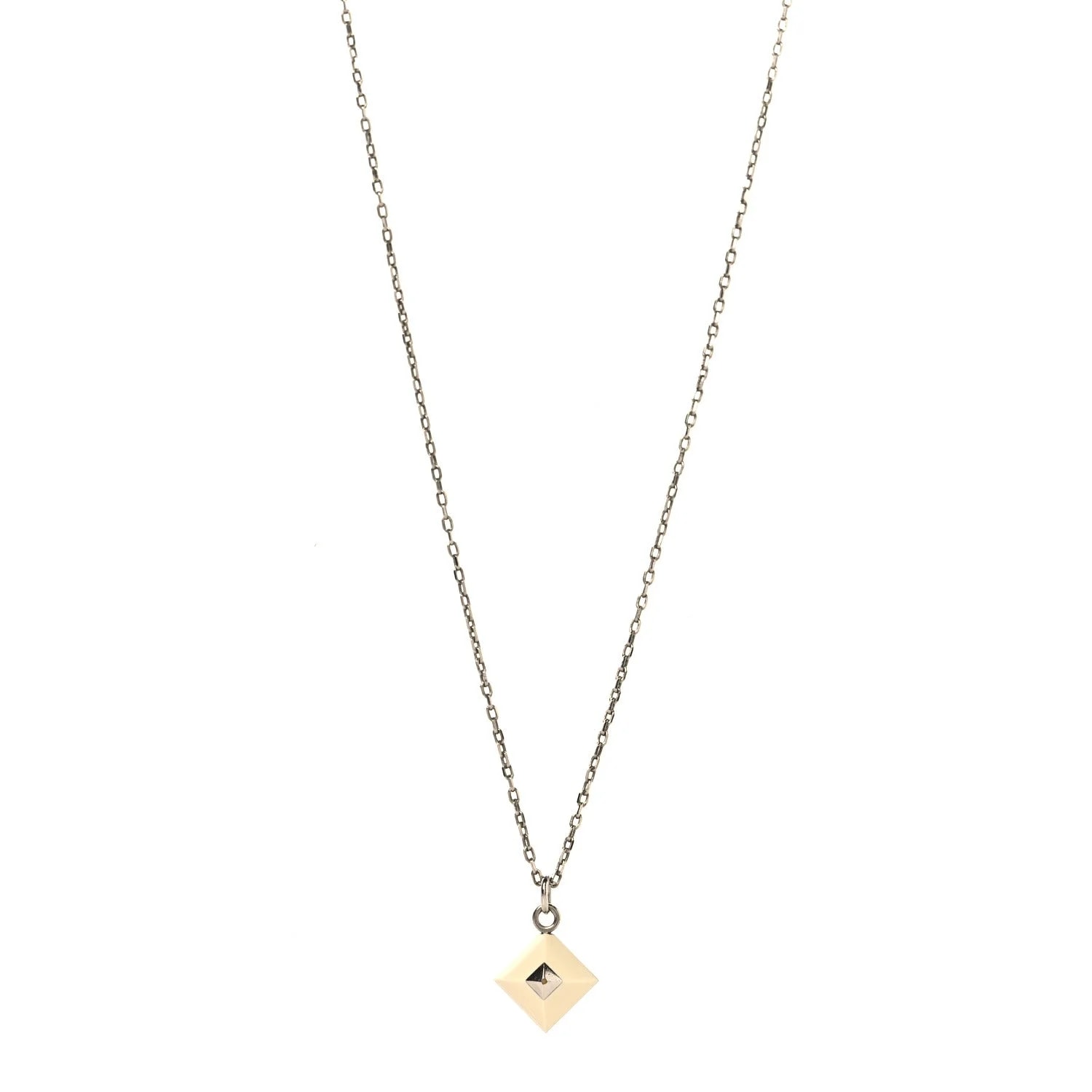 Hermès — Palladium Plated Medor Folk — Jewelry — resale