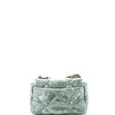 Chanel 19 Flap Quilted Sequins Medium 3