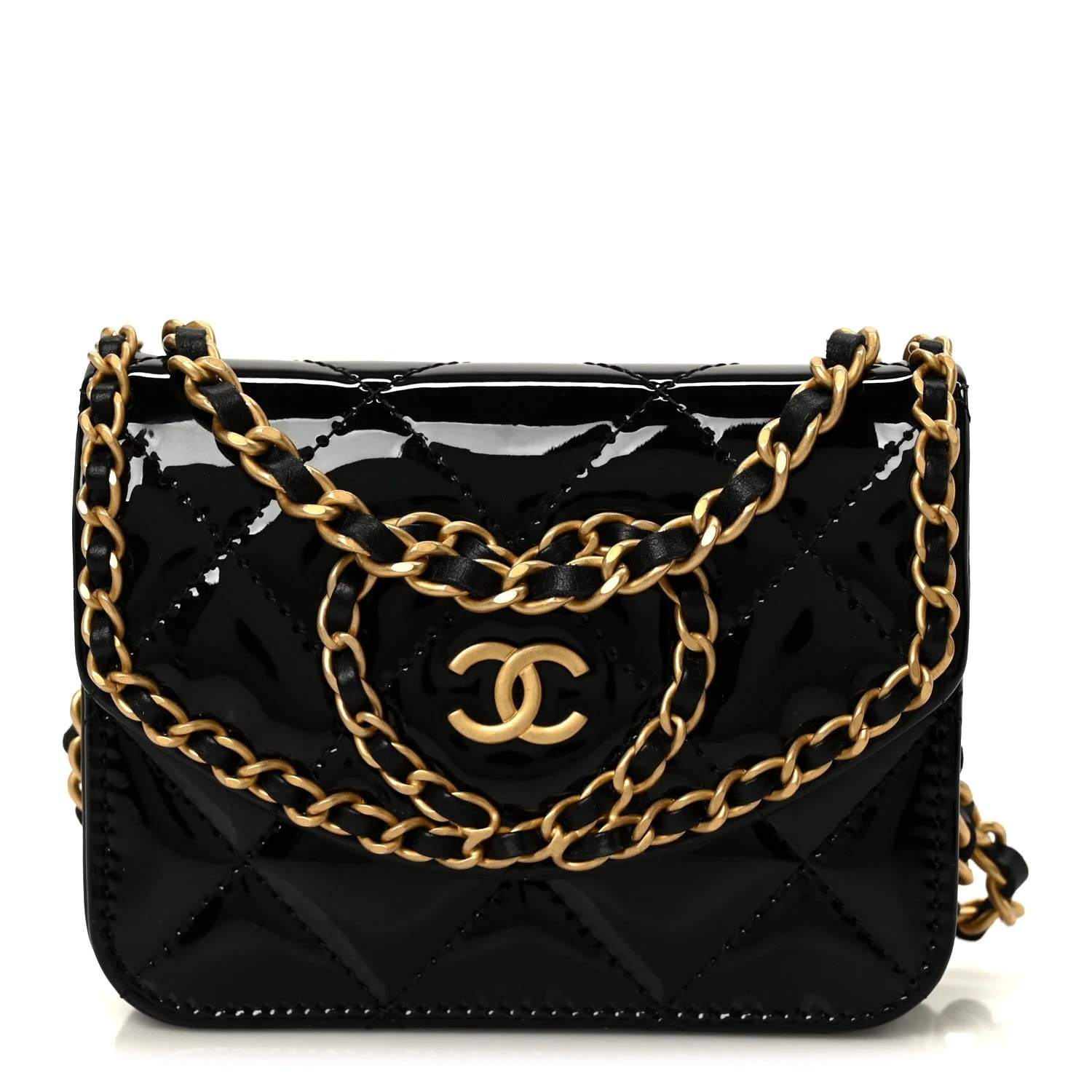 Chanel — Chain Around Heart Chain Flap — Handbag — resale