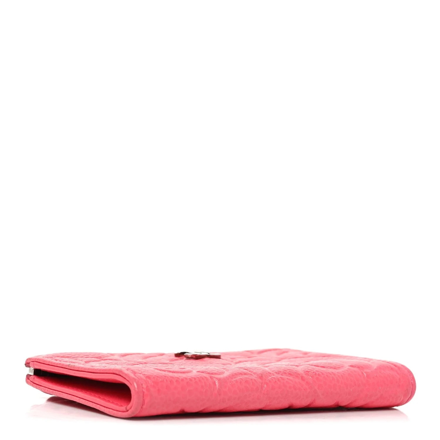 Camellia Embossed Key Holder Case 4