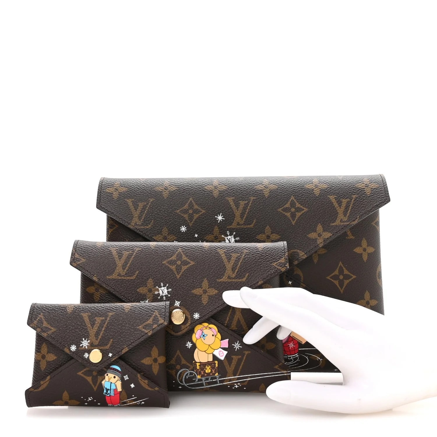 2023 Christmas Animation Kirigami Pochette Set 2