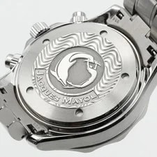 Omega Seamaster Apnea Jacques Mayol 2595.50 SS Automatic Black Dial 4