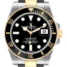 Rolex — Rolex Submariner Steel Yellow Gold Blue Dial Bezel 116613 — Watch — resale