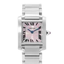 Cartier — Cartier Tank Francaise W51031Q3 2384 20mm Small Silver Roman Steel — Watch — resale