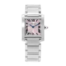 Cartier Tank Francaise W51031Q3 2384 20mm Small Silver Roman Steel 2