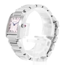 Cartier Tank Francaise W51031Q3 2384 20mm Small Silver Roman Steel 4