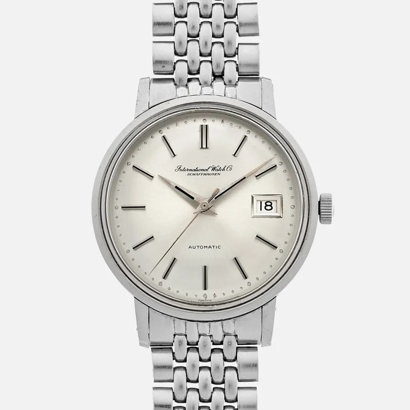 IWC Schaffhausen — 1960s IWC Automatic Dress Ref. 804A on Bracelet — Watch — resale