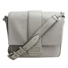 Fendi — Fendi Baguette Messenger Medium Greige From Japan — Handbag — resale