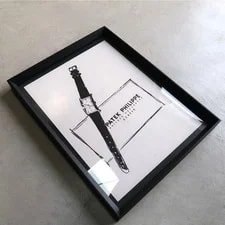 1952 Patek Philippe French Intage Adertisement Framed Illustration 4