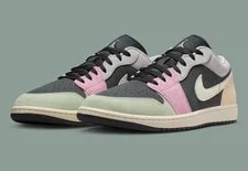 Jordan Air 1 Cow Split Cushioning Low Top Basketball 3