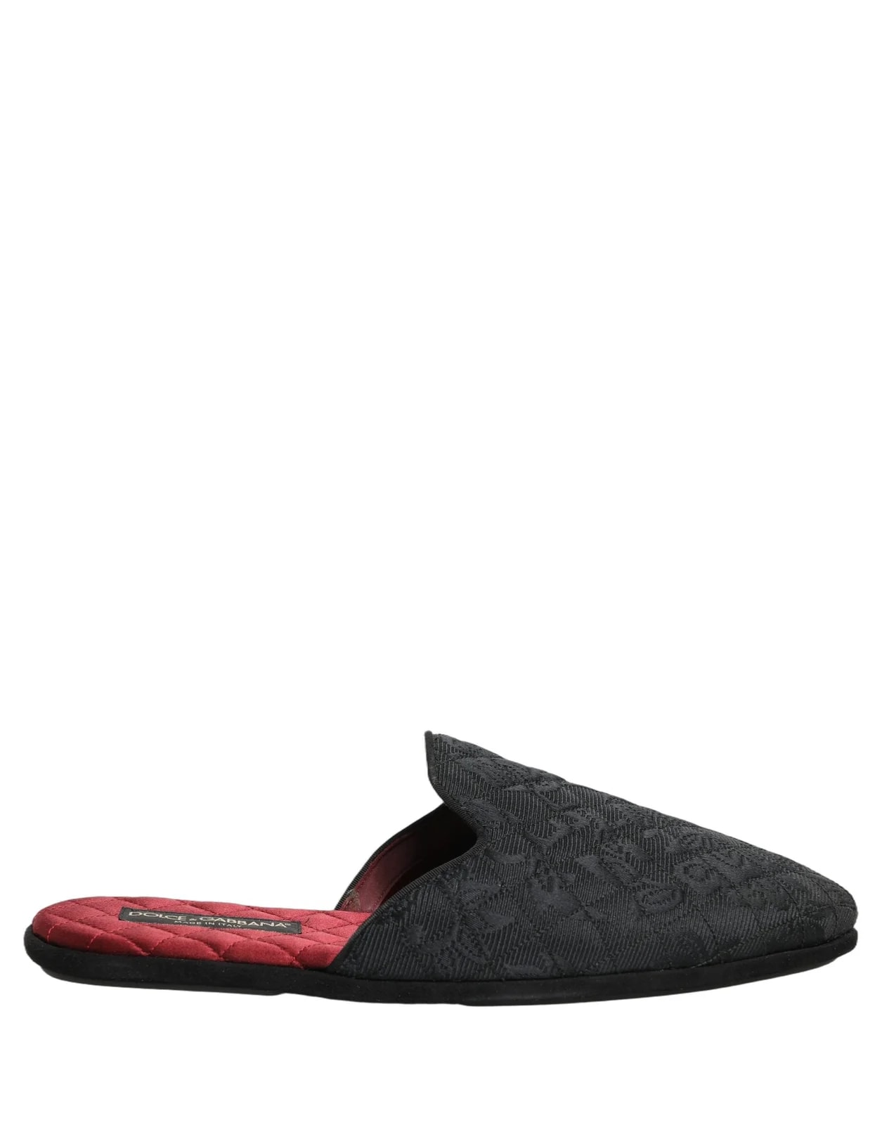 Dolce & Gabbana — Dolce & Gabbana Floral Brocade Slides Slippers — Designer Shoe — resale