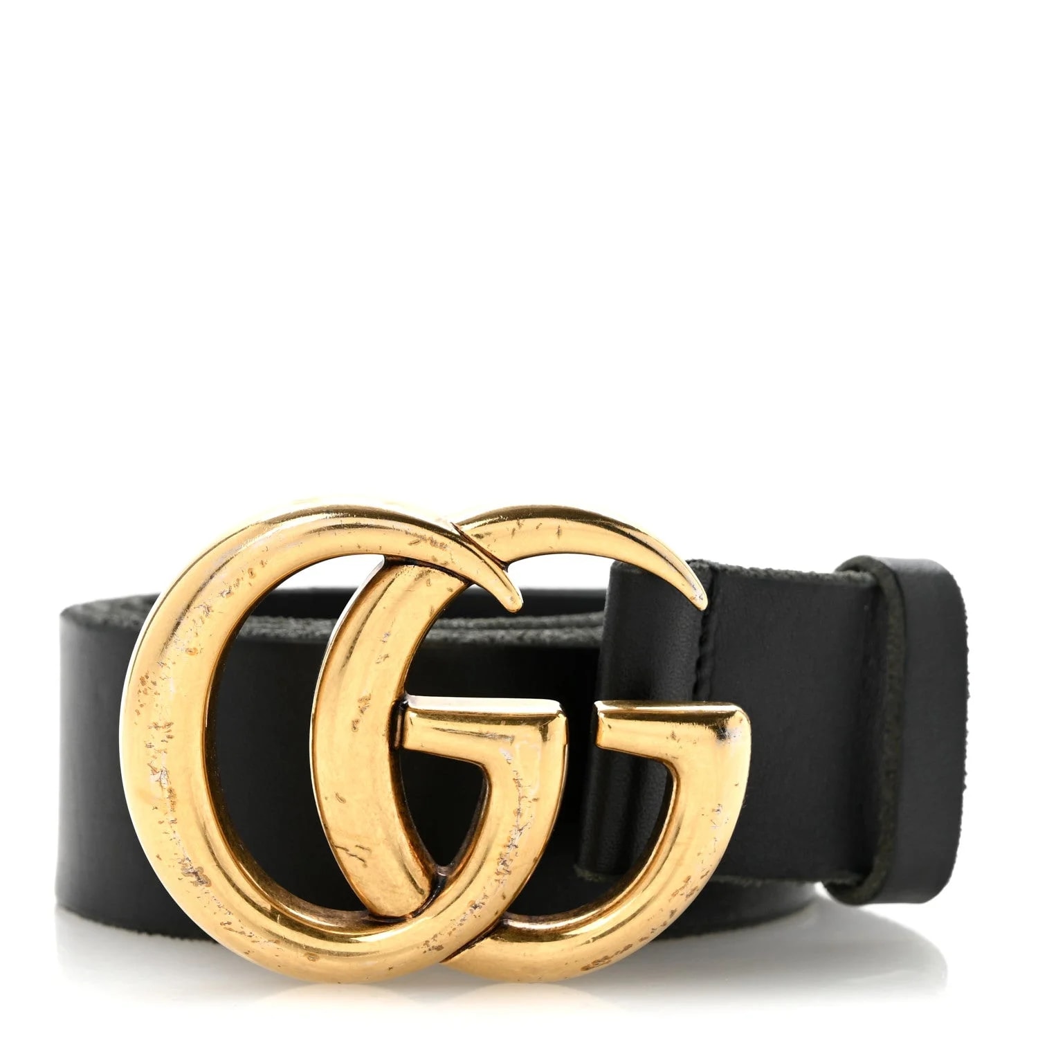 Gucci — Faded Double G 40mm Belt 85 34 — Accessory — resale