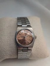 Omega Genève Automatic Pink Gold Dial From Japan 2