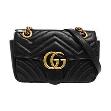 Gucci — Gucci GG Marmont Metal Logo Chain Small - Good #116I08F — Handbag — resale