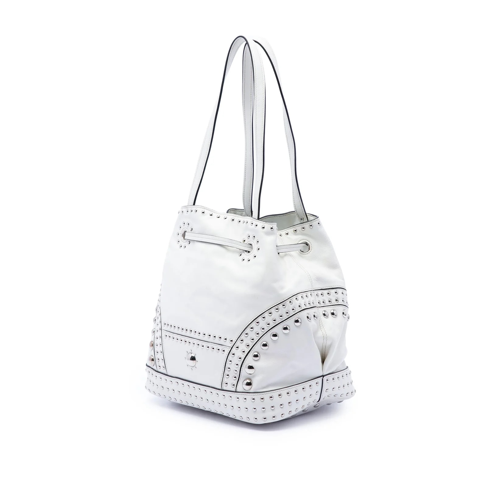 Soft Calf Studded Bucket 2