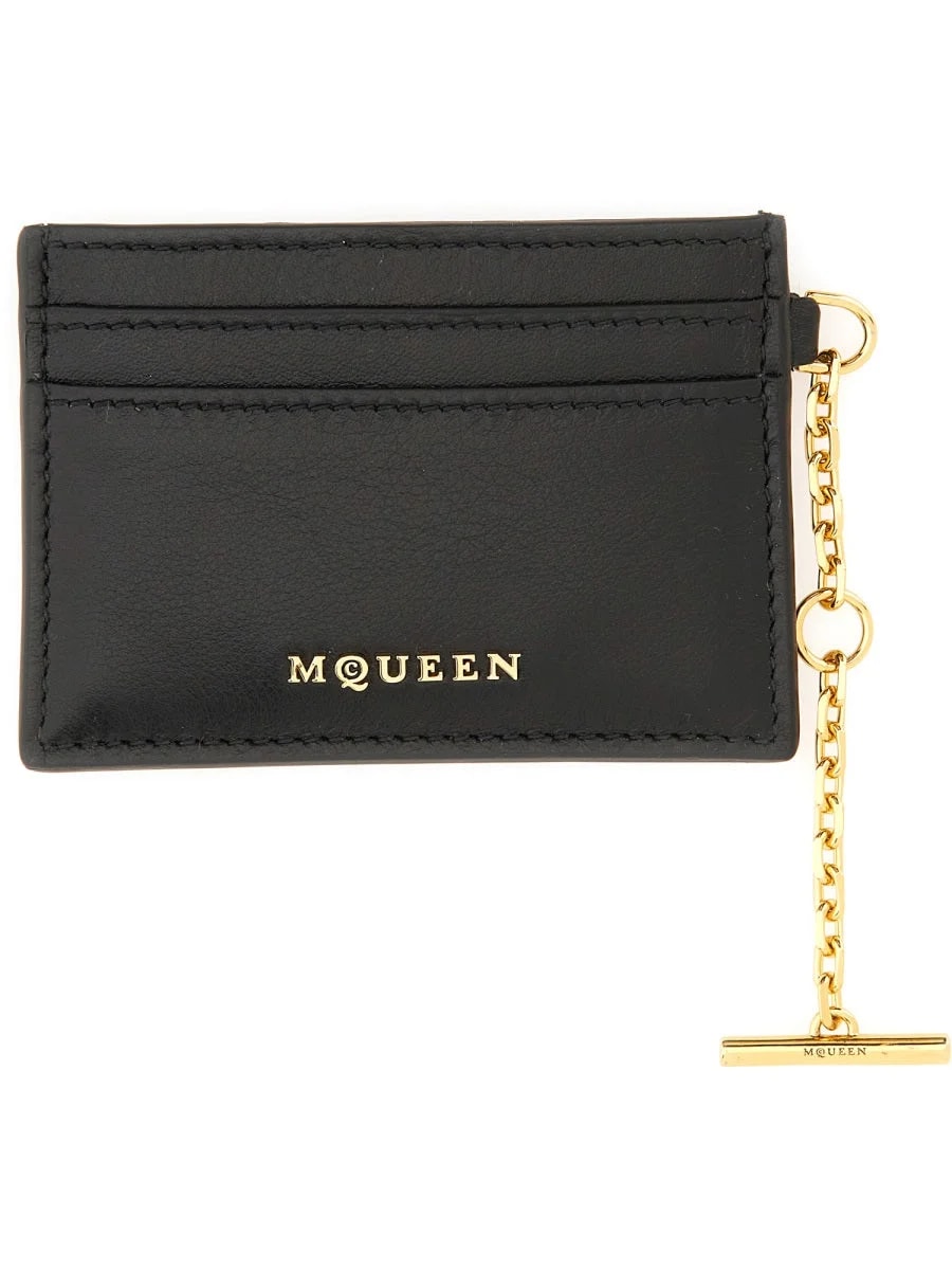 Alexander Mcqueen Sling Card Case — Main: Wallets 2