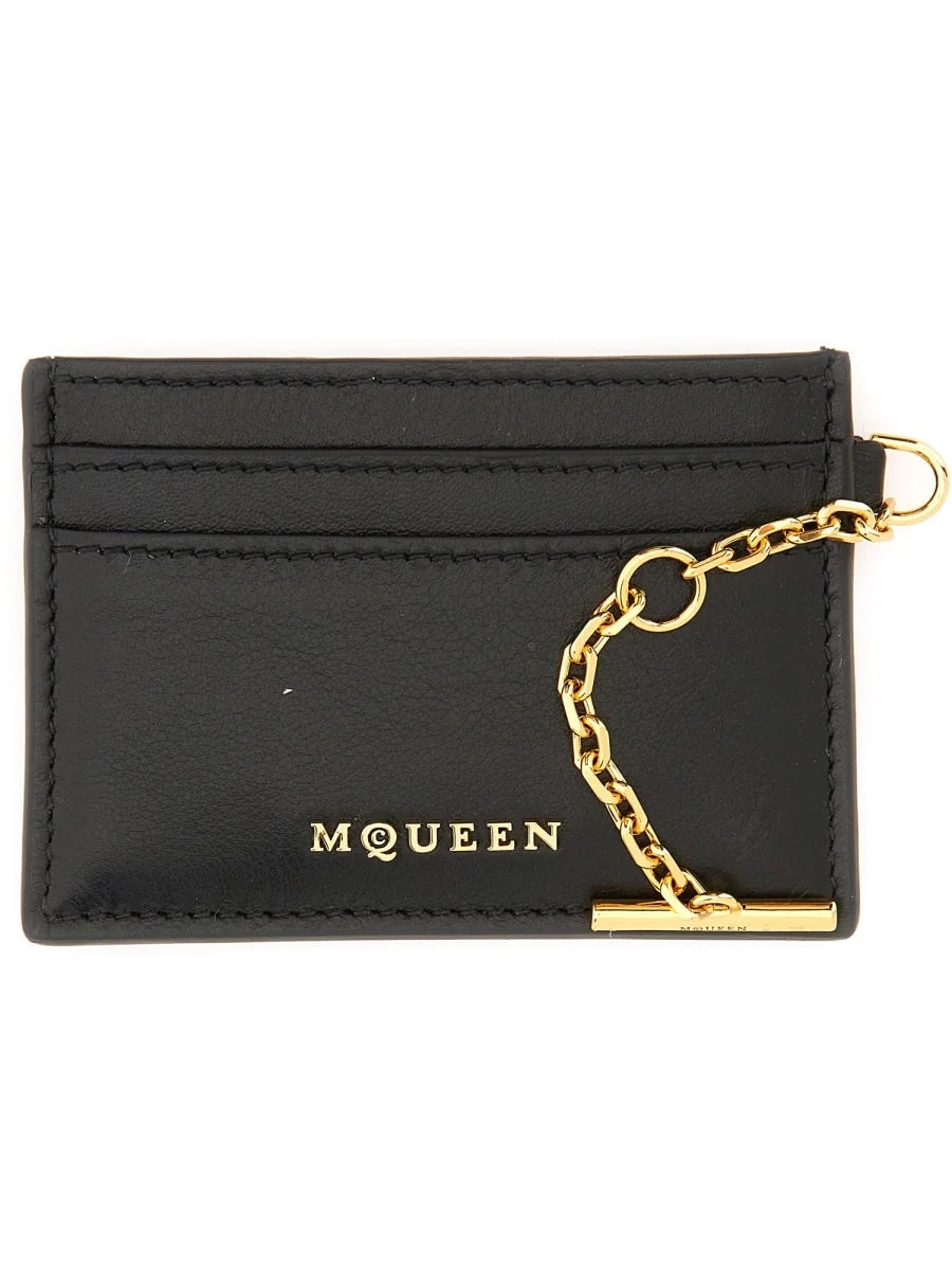 Alexander Mcqueen Sling Card Case — Main: Wallets 3